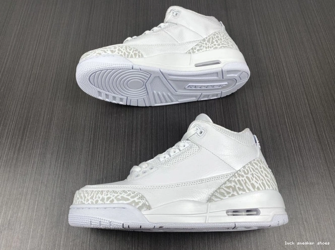 Reps LUCY Jordan White' 3 'Triple PS 429487-111 Air Retro 0716